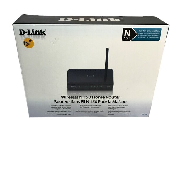 D-Link Wireless N 150 Home Router DIR-601 WPA2 Security & WPS Push Button - Picture 1 of 16